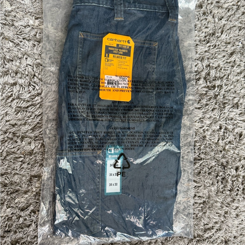 Carhartt Blue Denim Jeans